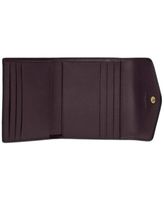 COACH Crossgrain Leather Key Ring Card Case - Macy's