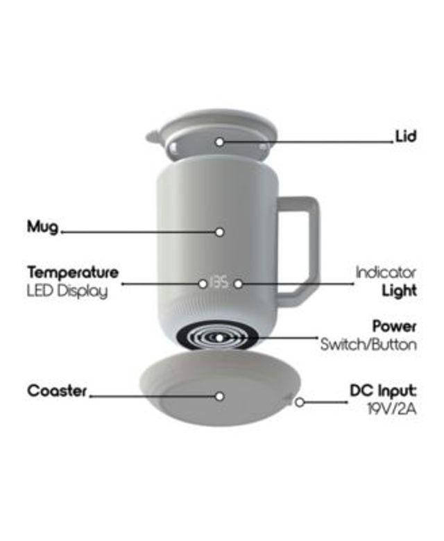 Uncanny Brands Kuromi Coffee Mug with Electric Mug Warmer - Keeps Your  Favorite Beverage Warm - Auto Shut On/Off