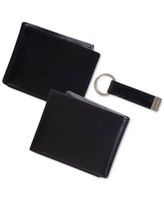 Men's RFID Slimfold Wallet & Key Fob Set