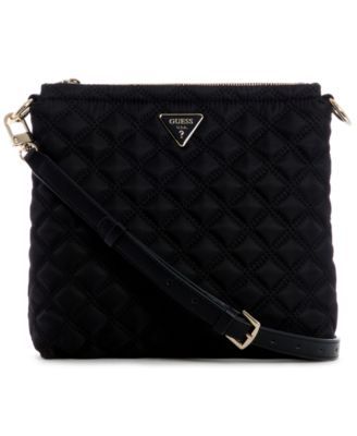 I.N.C. International Concepts Small Ajae Quilted Crossbody, Created for Macy's - Black