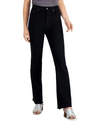 Juniors' High Rise Flare Jeans