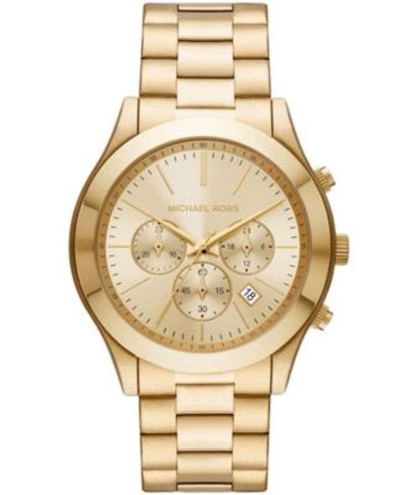 Michael Kors Unisex Slim Runway Stainless Steel Bracelet Watch  Macys