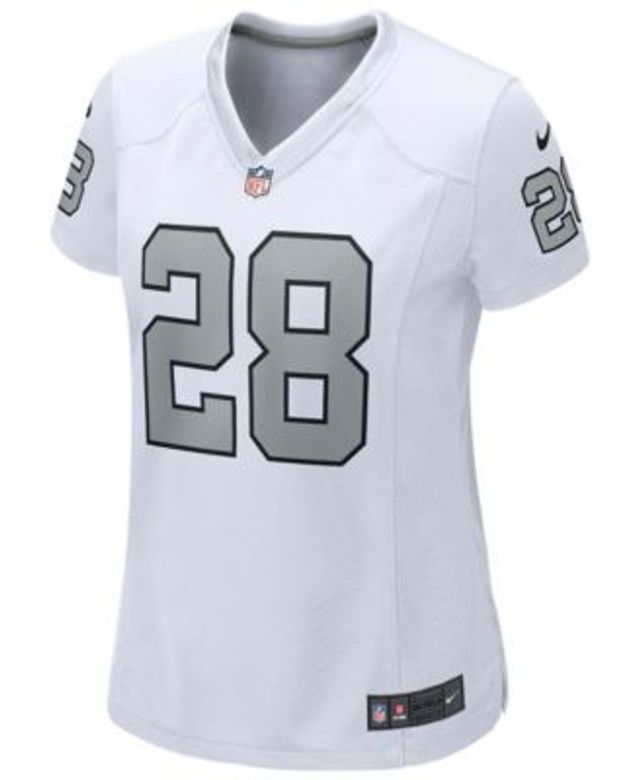 Men's Las Vegas Raiders Josh Jacobs Nike Silver Inverted Legend Jersey