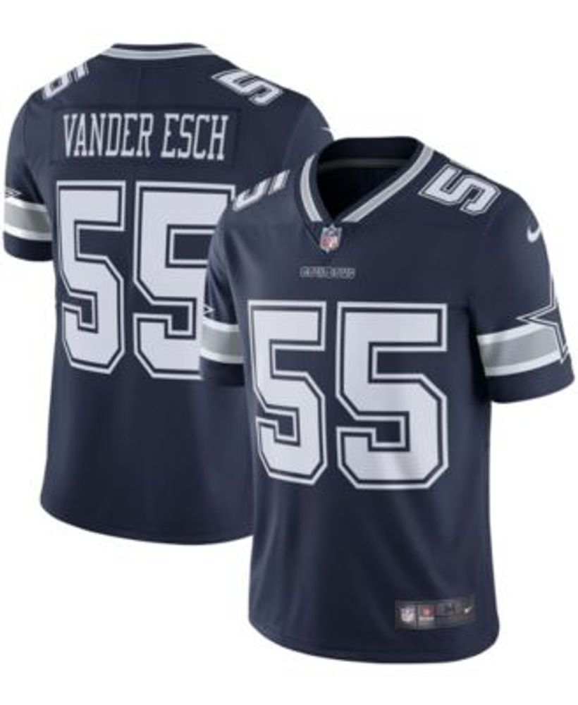Nike Men's Leighton Vander Esch Navy Dallas Cowboys Vapor Limited Player  Jersey
