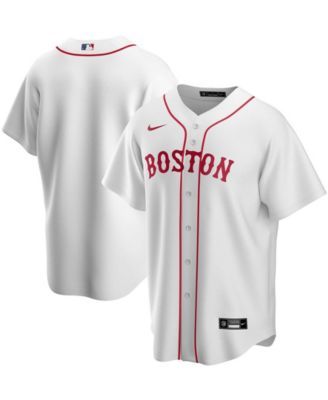 Men's Nike Enrique Hernandez White Boston Red Sox Home Official Replica Player Jersey