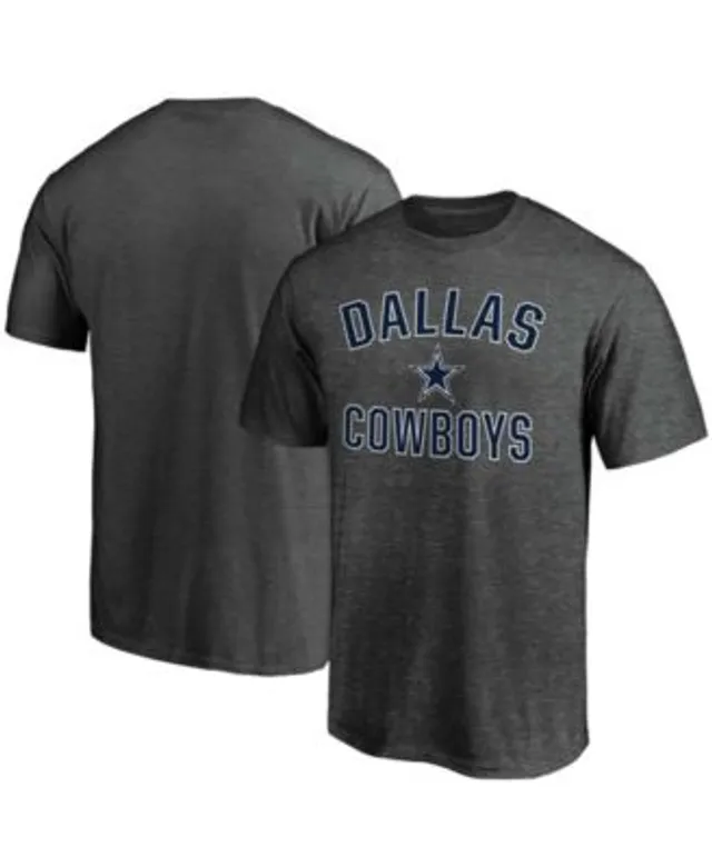 Dallas Cowboys Nike Seasonal Henley Long Sleeve T-Shirt - Heathered Charcoal