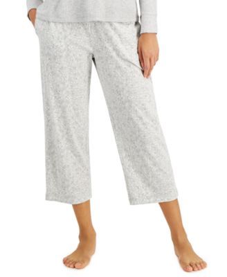 Cotton Printed Cropped Pajama Pants, Created for Macy's