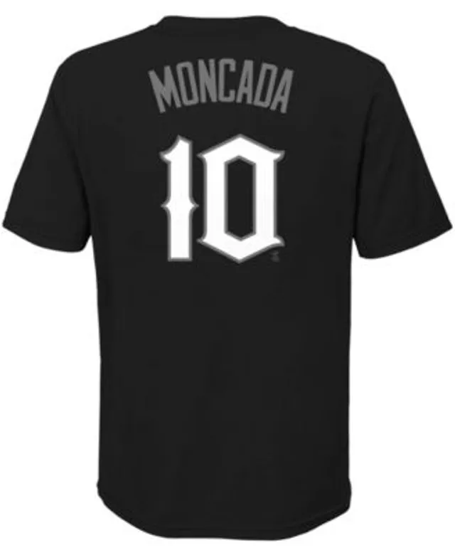 MLB White Sox Southside Black 10 Yoan Moncada 2021 City Connect