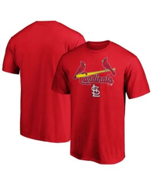 Fanatics Branded Men's Navy St. Louis Cardinals Team Logo Lockup T-Shirt - Navy