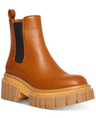 Pheobe Lug Sole Chelsea Booties