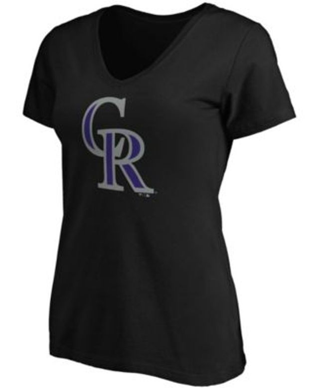 Women's Fanatics Branded Black Colorado Rockies Plus Size Core