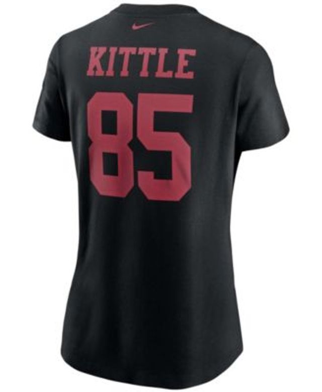 : George Kittle Shirt Women Kittle Womens Shirt Black : Clothing,  Shoes & Jewelry