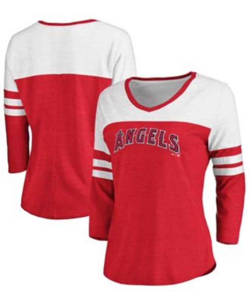 Men's Los Angeles Angels Fanatics Branded White City Pride T-Shirt