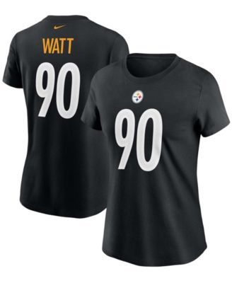 Industry Rag Women's T.J. Watt Camo Pittsburgh Steelers Name and Number  V-Neck T-shirt