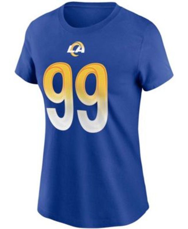 Men's Nike Matthew Stafford White Los Angeles Rams Super Bowl LVI Player Name & Number T-Shirt Size: Medium