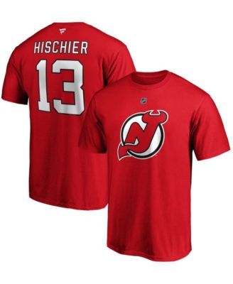 Men's adidas Nico Hischier Black New Jersey Devils 2021/22 Alternate  Primegreen Authentic Pro Player Jersey