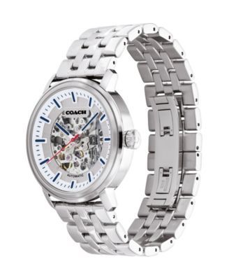 COACH Men's Harrison Automatic Stainless Steel Bracelet Watch 42mm | Mall  of America®