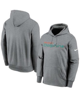 Men's Fanatics Branded Heathered Charcoal Miami Dolphins