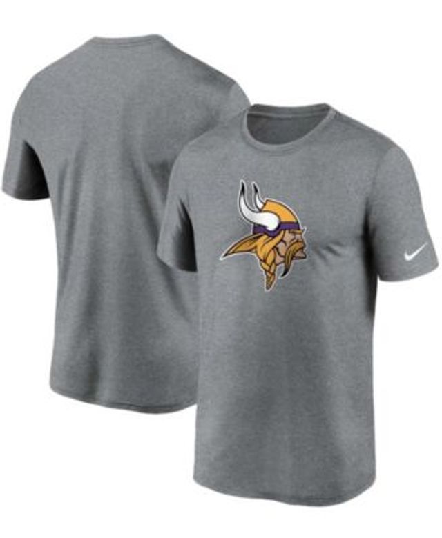 Women's Minnesota Vikings Nike Black/White Primary Logo Performance T-Shirt