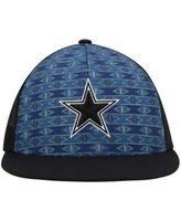 Lids Dallas Cowboys HOOey Pattern Snapback Hat - Navy/Black