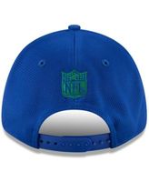 Men's New Era College Navy/Black Seattle Seahawks 2021 NFL Sideline Road  39THIRTY Flex Hat