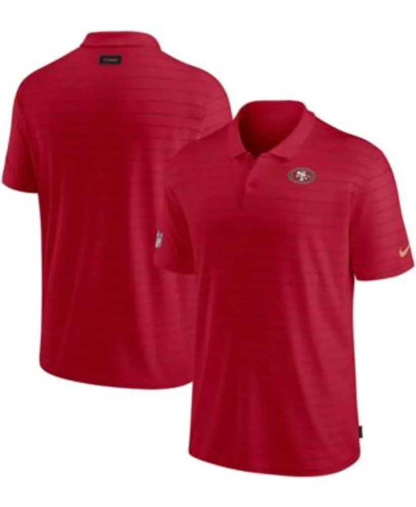 Nike Men's Scarlet San Francisco 49ers Sideline Coaches Performance Polo  Shirt - Macy's