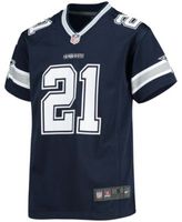 Ezekiel Elliott Dallas Cowboys Nike Girls Youth Team Game Jersey - Navy