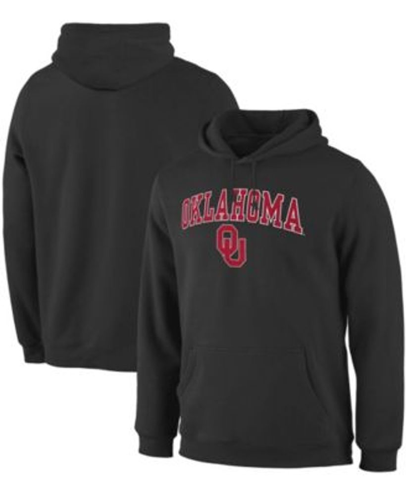 Fanatics Men's Black Oklahoma Sooners Campus Logo Pullover Hoodie |  Westland Mall