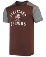 Majestic Men's Threads Brown, Heathered Gray Cleveland Browns