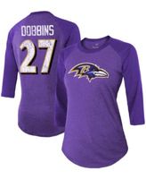 Women's Baltimore Ravens Lamar Jackson White/Purple Plus Size Name