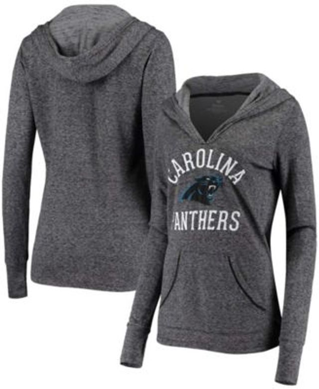 Carolina Panthers G-III 4Her by Carl Banks Women's Championship Ring Pullover  Hoodie - Heathered Gray/Black