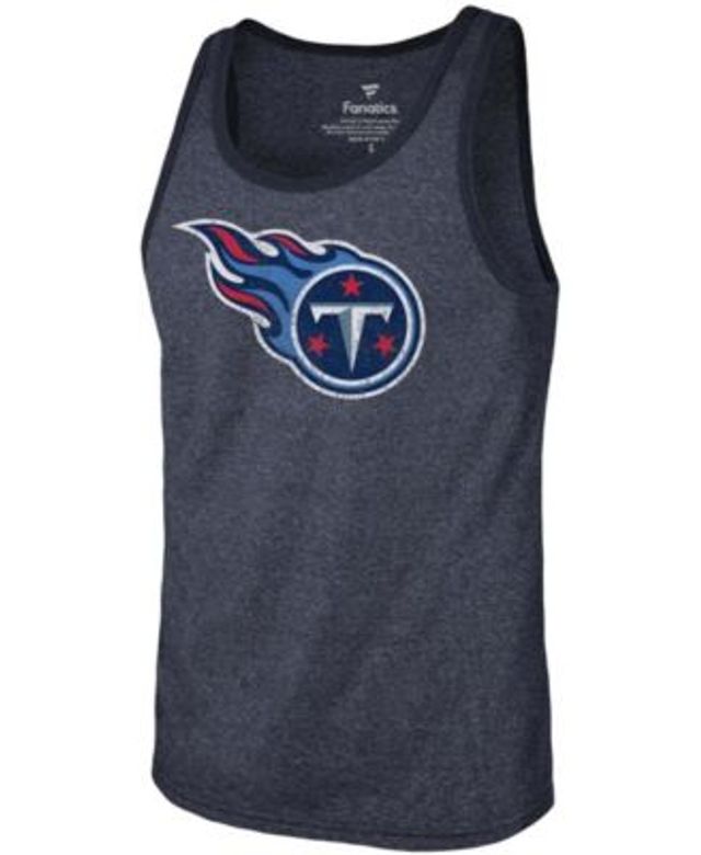 Men's Nike Navy Tennessee Titans Tri-Blend Tank Top Size: Medium