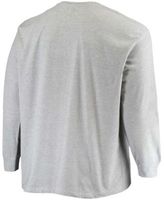 Men's Fanatics Branded Heathered Gray Minnesota Vikings Big & Tall Practice Long  Sleeve T-Shirt