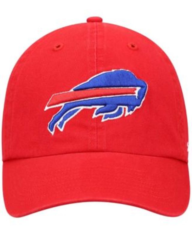 47 Brand Men's White Buffalo Bills Clean Up Legacy Adjustable Hat - Macy's