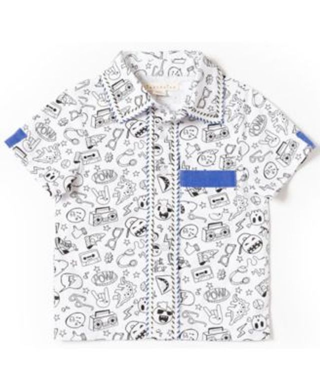 Reyn Spooner Big Boys White Los Angeles Dodgers Scenic Button-Up Shirt -  Macy's