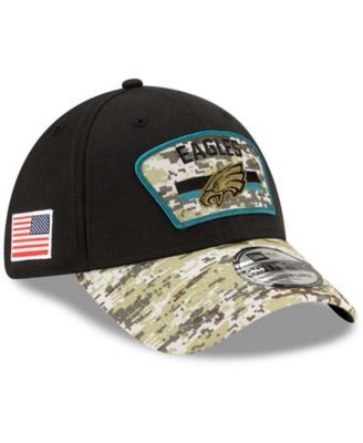 Minnesota Vikings New Era 2021 Salute To Service 39THIRTY Flex Hat -  Black/Camo