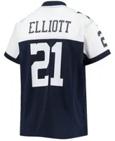 Women's Nike Ezekiel Elliott Navy New England Patriots Game Player Jersey