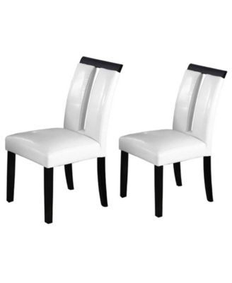 Zendaya Wood Dining Chairs, Set of 2