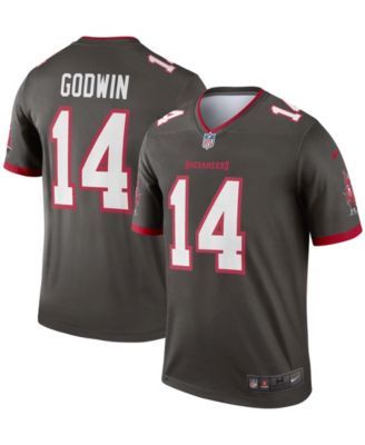 Nike Men's Chris Godwin White Tampa Bay Buccaneers Player Name Number T-Shirt - White