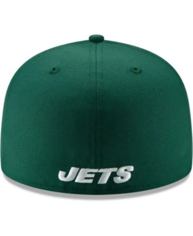 Men's New Era Black/Green New York Jets 2022 NFL Draft 39THIRTY Flex Hat