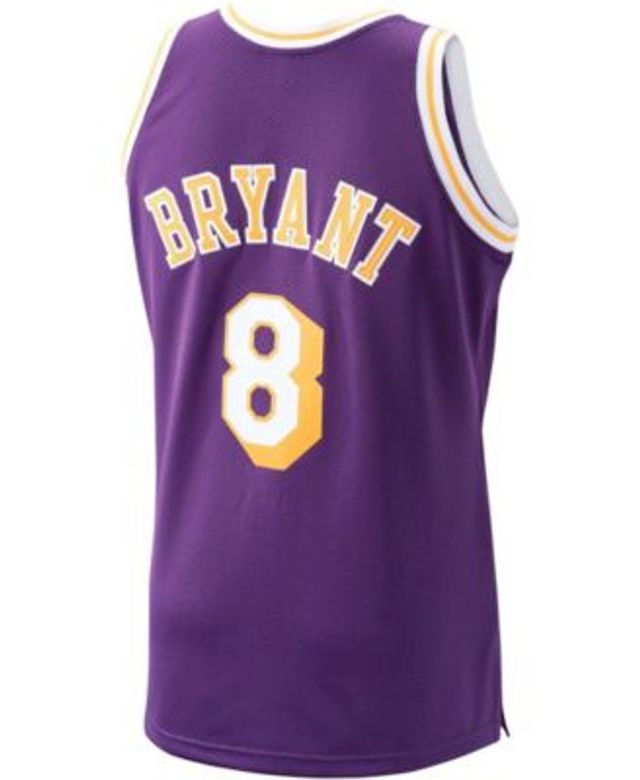 Men's Los Angeles Lakers Kobe Bryant Mitchell & Ness Light Blue Hardwood  Classics Authentic 2001-02 Jersey