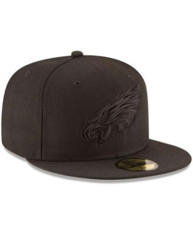 Philadelphia Eagles New Era B-Dub 59FIFTY Fitted Hat - Black