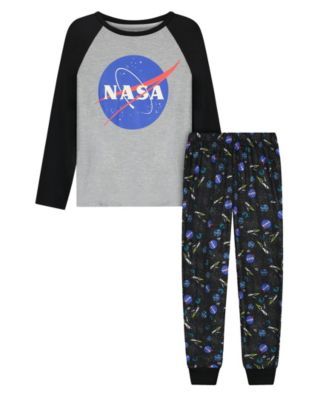 Big Boys NASA Pajama Set, 2 Piece