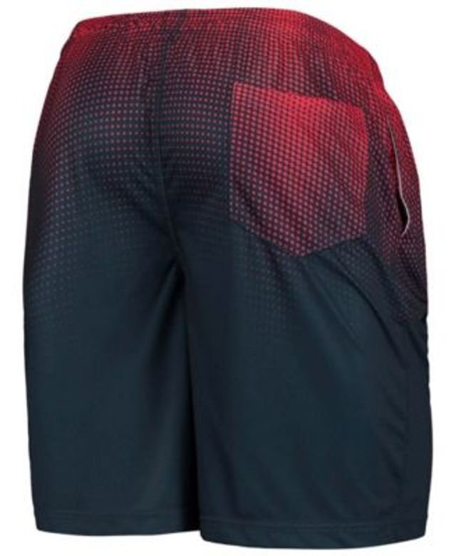 Denver Broncos FOCO Pixel Gradient Training Shorts - Orange/Navy