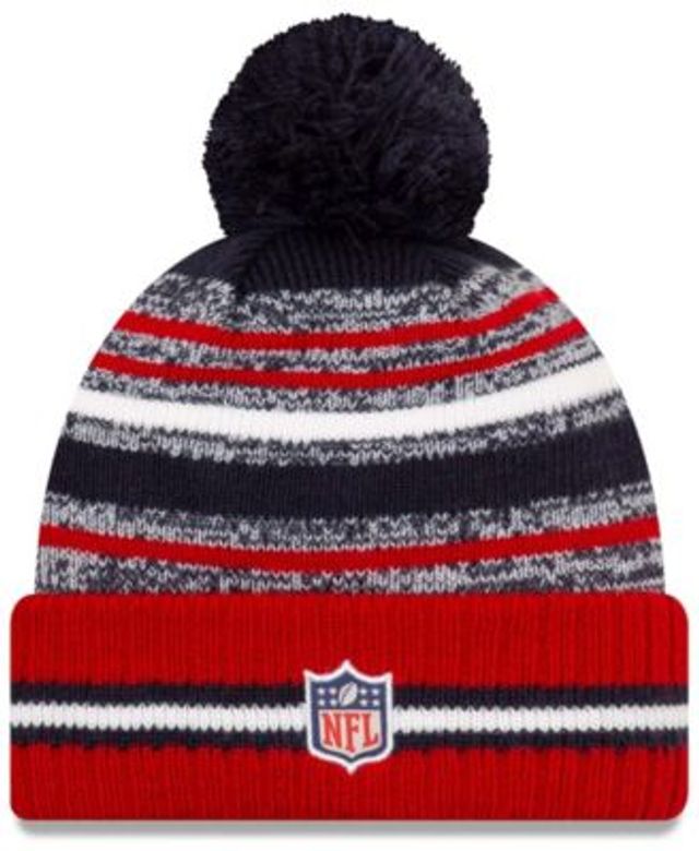 Cleveland Browns New Era 2021 NFL Sideline Sport Official Pom Cuffed Knit  Hat - Brown/Orange