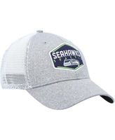 Men's '47 Gray/White New Orleans Saints Hitch Contender Flex Hat 