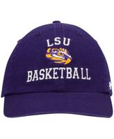 Men's '47 Purple LSU Tigers Vintage Clean Up Adjustable Hat