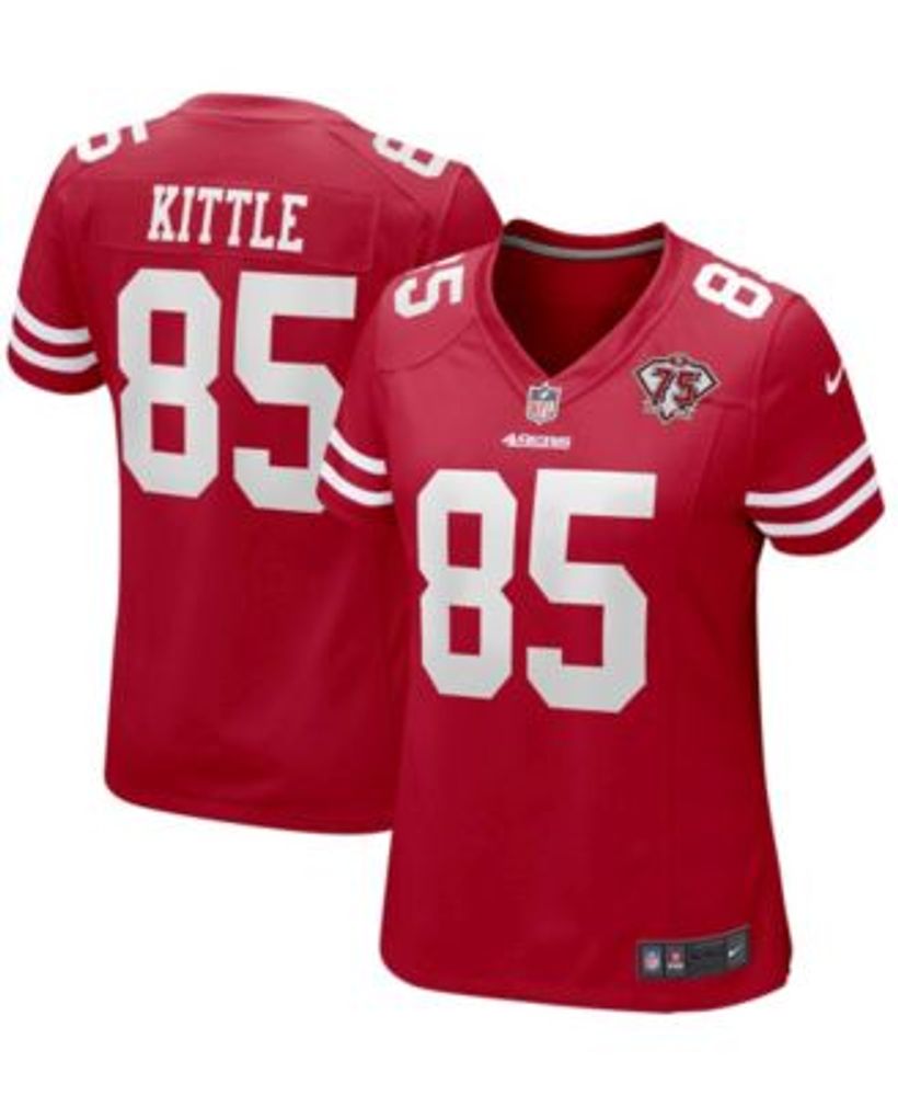 Nike Men's George Kittle Black San Francisco 49ers Player Name and Number Long  Sleeve T-shirt - Macy's