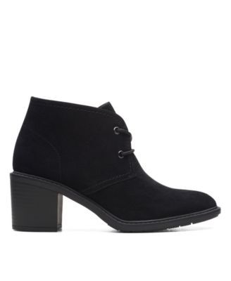 macys clarks booties