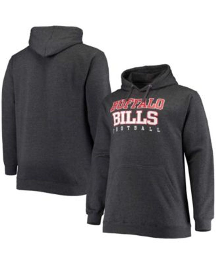 Fanatics Men's Heathered Charcoal Buffalo Bills Big and Tall